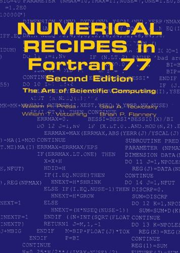Numerical Recipes in FORTRAN 77: Volume 1, Volume 1 of Fortran Numerical Recipes