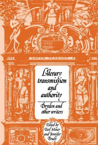 Literary Transmission and Authority