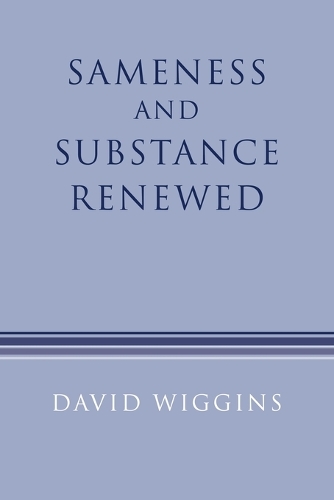 Sameness and Substance Renewed