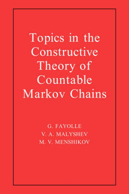 Topics in the Constructive Theory of Countable Markov Chains