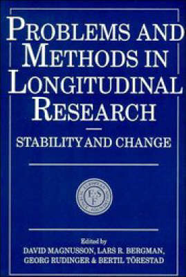 Problems and Methods in Longitudinal Research