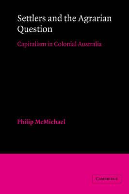 Settlers and the Agrarian Question