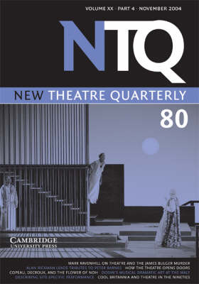 New Theatre Quarterly 80: Volume 20, Part 4: v. 20