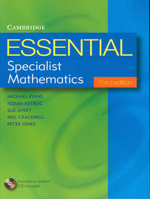 Essential Specialist Mathematics with Student CD-ROM