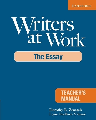 Writers at Work Teacher's Manual