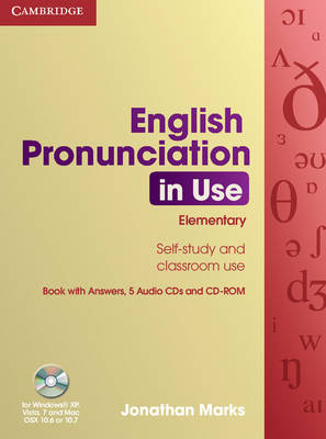 English Pronunciation in Use Elementary Book with Answers, 5 Audio CDs and CD-ROM