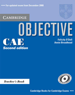 Objective CAE Teacher's Book