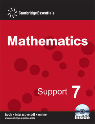 Cambridge Essentials Mathematics Support 7 Pupil's Book with CD-ROM