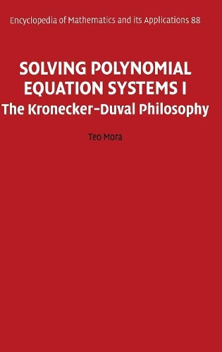 Solving Polynomial Equation Systems I