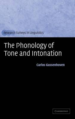 The Phonology of Tone and Intonation
