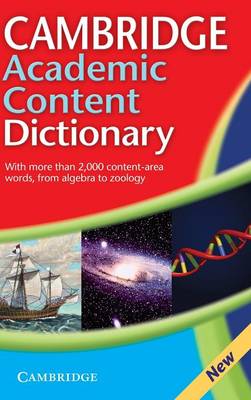 Cambridge Academic Content Dictionary