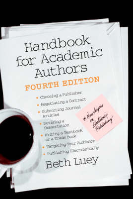 Handbook for Academic Authors