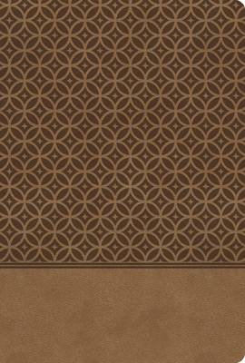 KJV Study Bible, Large Print, Leathersoft, Tan, Red Letter