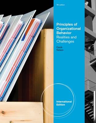 Principles of Organizational Behavior