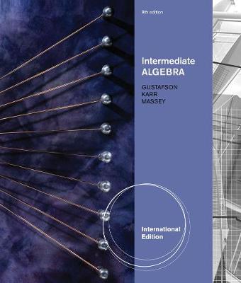 Intermediate Algebra, International Edition