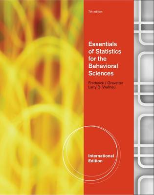 Essentials of Statistics for the Behavioral Science