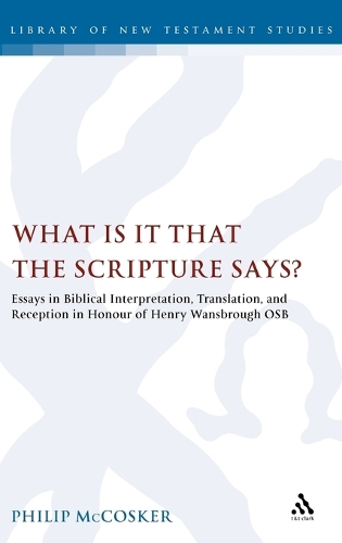 What is it that the Scripture Says?