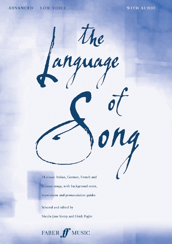 The Language Of Song: Advanced (Low Voice)