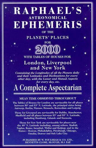 Raphael's Astronomical Ephemeris