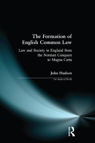 The Formation of English Common Law