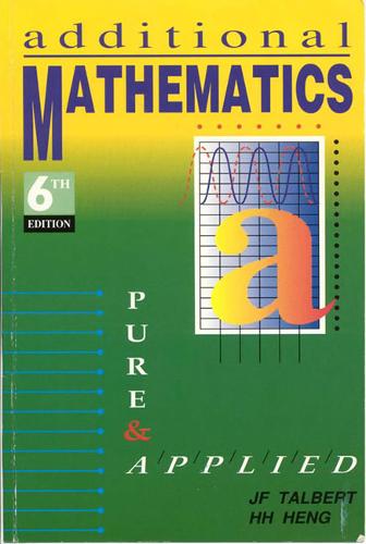 ADDITIONAL MATHS - PURE & APPLIED UK