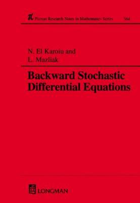 Backward Stochastic Differential Equations
