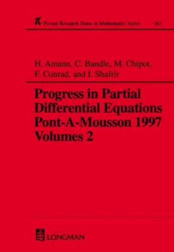 Progress in Partial Differential Equations
