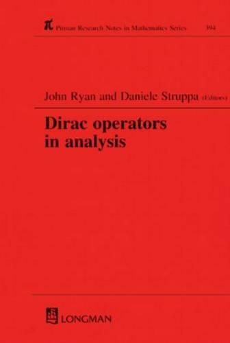 Dirac Operators in Analysis