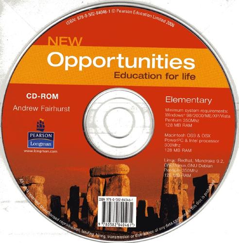 Opportunities Global Elementary CD-ROM New Edition