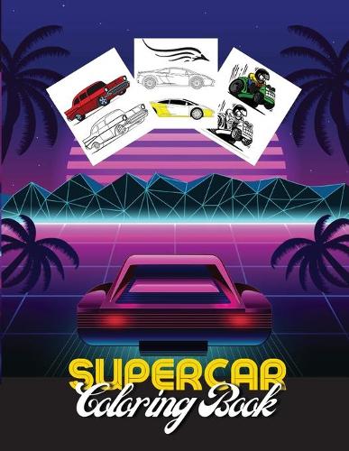 Supercar Coloring Book