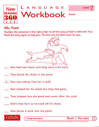 New Reading 360 Language Workbook 7