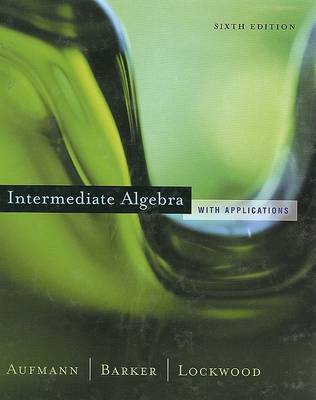 Interm Algebra w Appl 6e