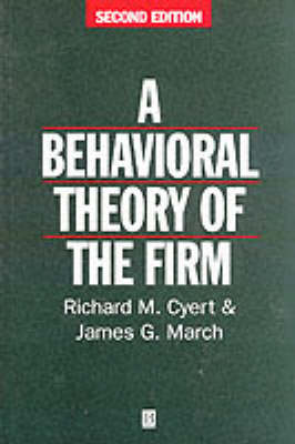 Behavioral Theory of the Firm