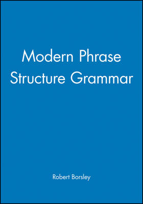 Modern Phrase Structure Grammar