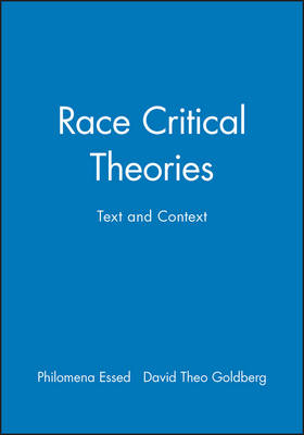 Race Critical Theories