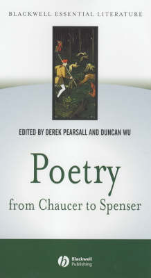 Poetry From Chaucer to Spenser (Based on 'Chaucer to Spenser