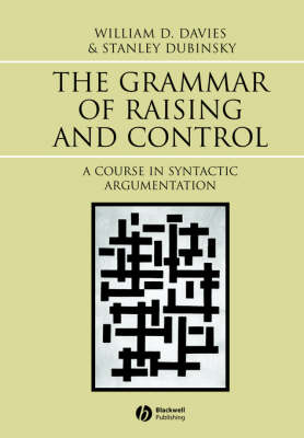 The Grammar of Raising and Control