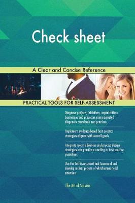 Check Sheet a Clear and Concise Reference
