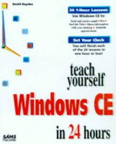 Sams Teach Yourself Windows CE in 24 Hours