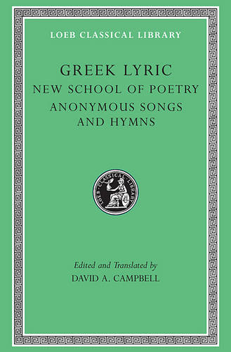 Greek Lyric, Volume V