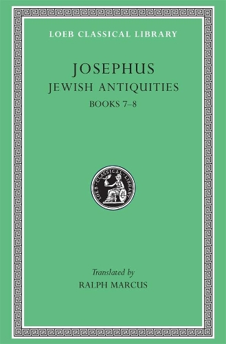 Jewish Antiquities, Volume III