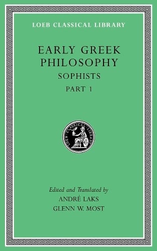 Early Greek Philosophy, Volume VIII