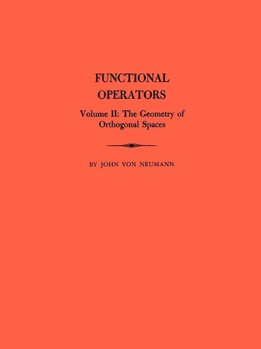 Functional Operators, Volume 2