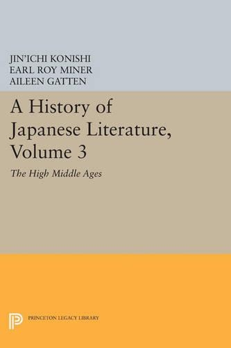 A History of Japanese Literature, Volume 3
