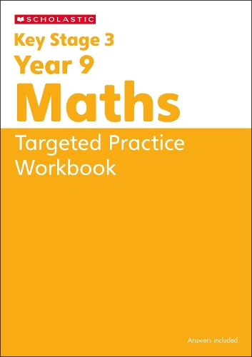 KS3 Year 9 Maths Targeted Practice Workbook with answers.