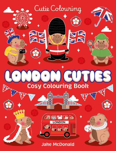 London Cuties Cosy Colouring Book by Scholastic