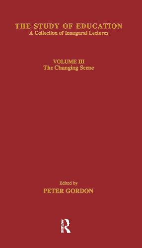 The Study of Education