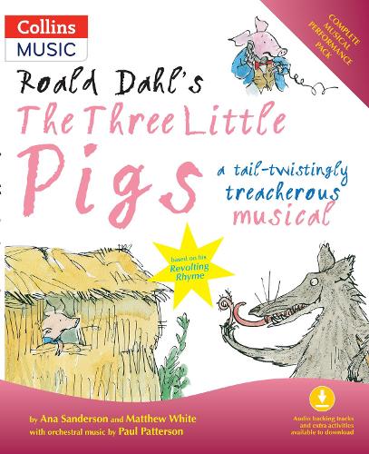 Roald Dahl's The Three Little Pigs (Book + Download)