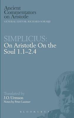 On Aristotle "On the Soul 1 and 2, 1-4"