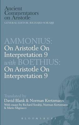 On Aristotle "On Interpretation, 9"